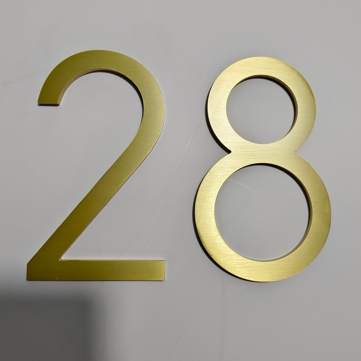 Brass Numbers & Letters – EVERINSCRIBE